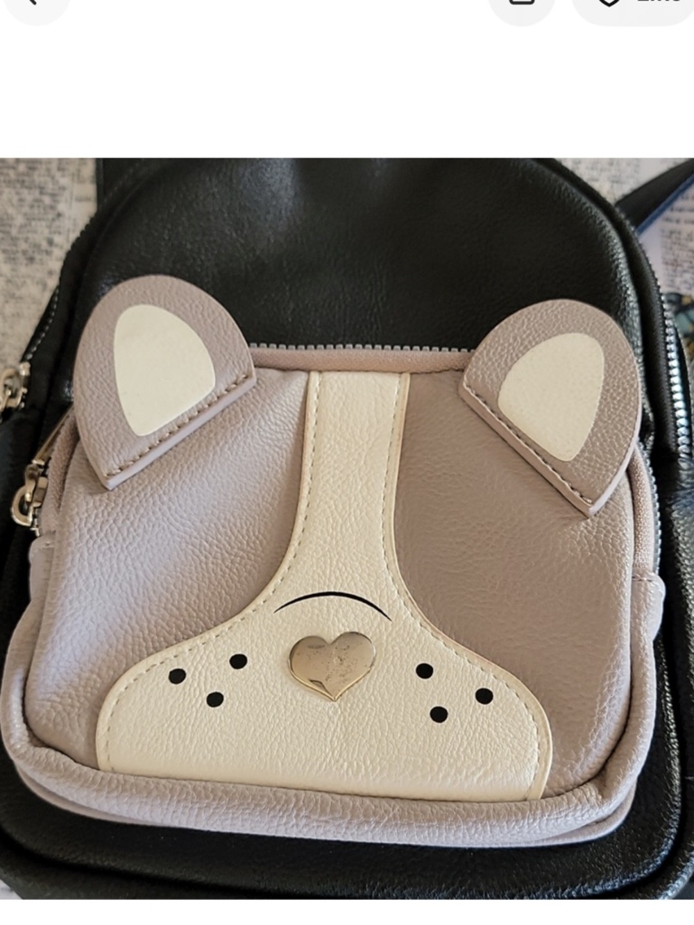 Classic Betsy pibble mini-backpack!💋